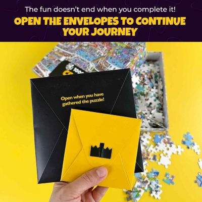 1000 Piece Jigsaw Puzzle for Adults – Themed Puzzles with Bonus Challenges