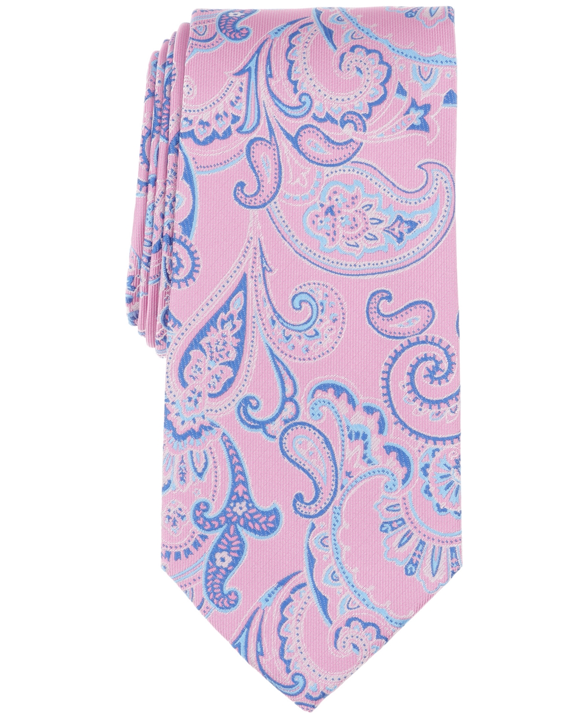 Men's Hulbert Paisley Tie, Exclusively at Macy's - Yellow