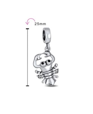 Nautical Lobster Dangle Charm Bead Sterling Silver European Bracelets
