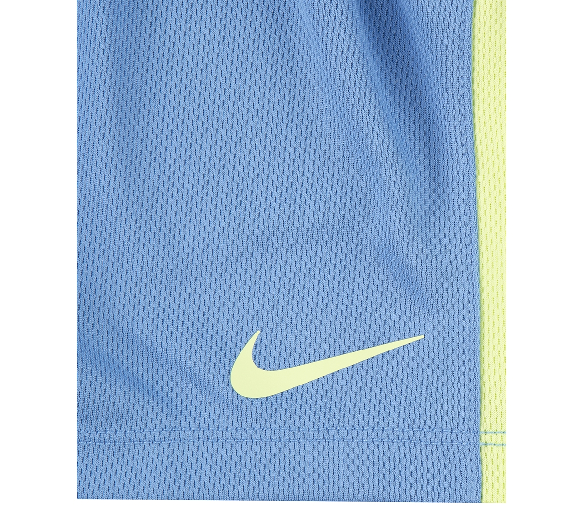 Nike Baby Short-sleeve Swoosh T-shirt & Shorts, 2 Piece Set In Blue Beyond