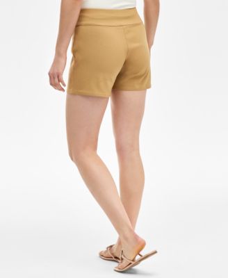 Women's Mid Rise Pull-On Shorts, Exclusively at Macy's