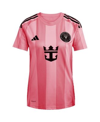 Women's Lionel Messi Light Pink Inter Miami CF 2025 Euforia Replica Player Jersey