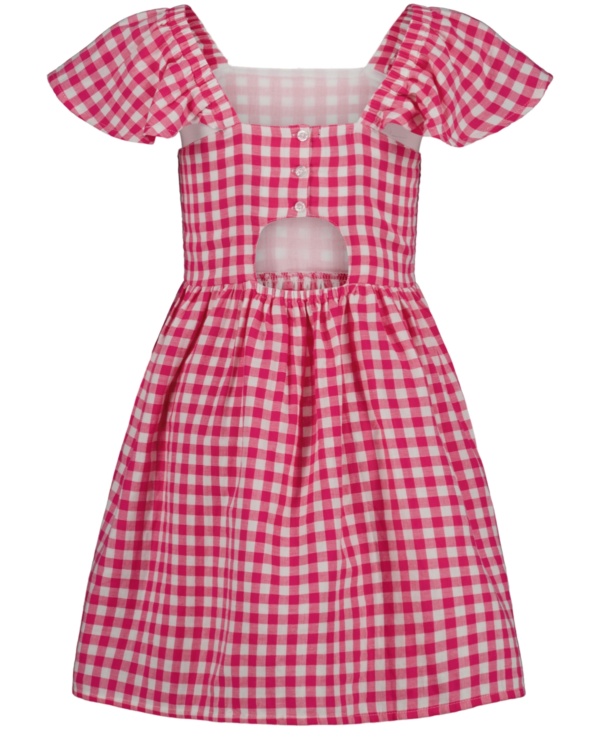 Tommy Hilfiger Big Girls Gingham Short Sleeve dress