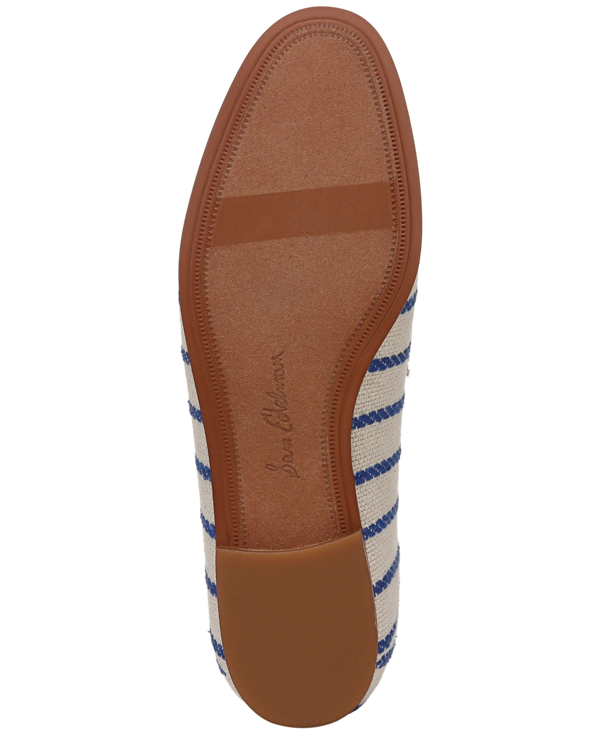 Sam Edelman Loraine Bit Loafer Black Natural Fabric In Cobalt