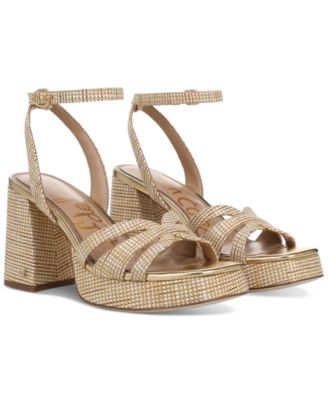 Sam Edelman - Women's Reese Strappy Platform Sandals