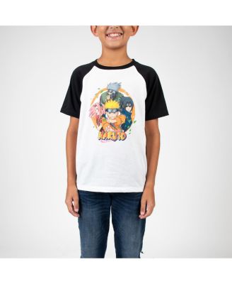 Little Boys Uzumaki Crew Neck Short Sleeve 4pk Tees-Small