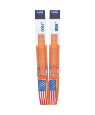 Orange Suit Up Lanyard with NASA Logo Keychain
