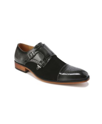 Men's Double Monk Strap Two-Tone Loafer