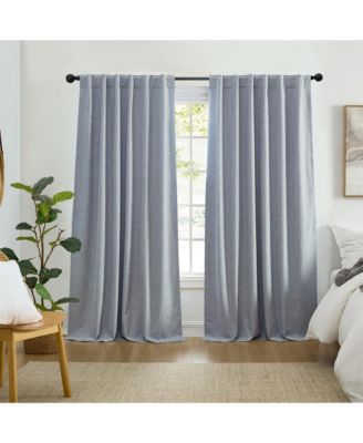 Threadmade Solace Solid Max-Blackout Window Curtain Panel