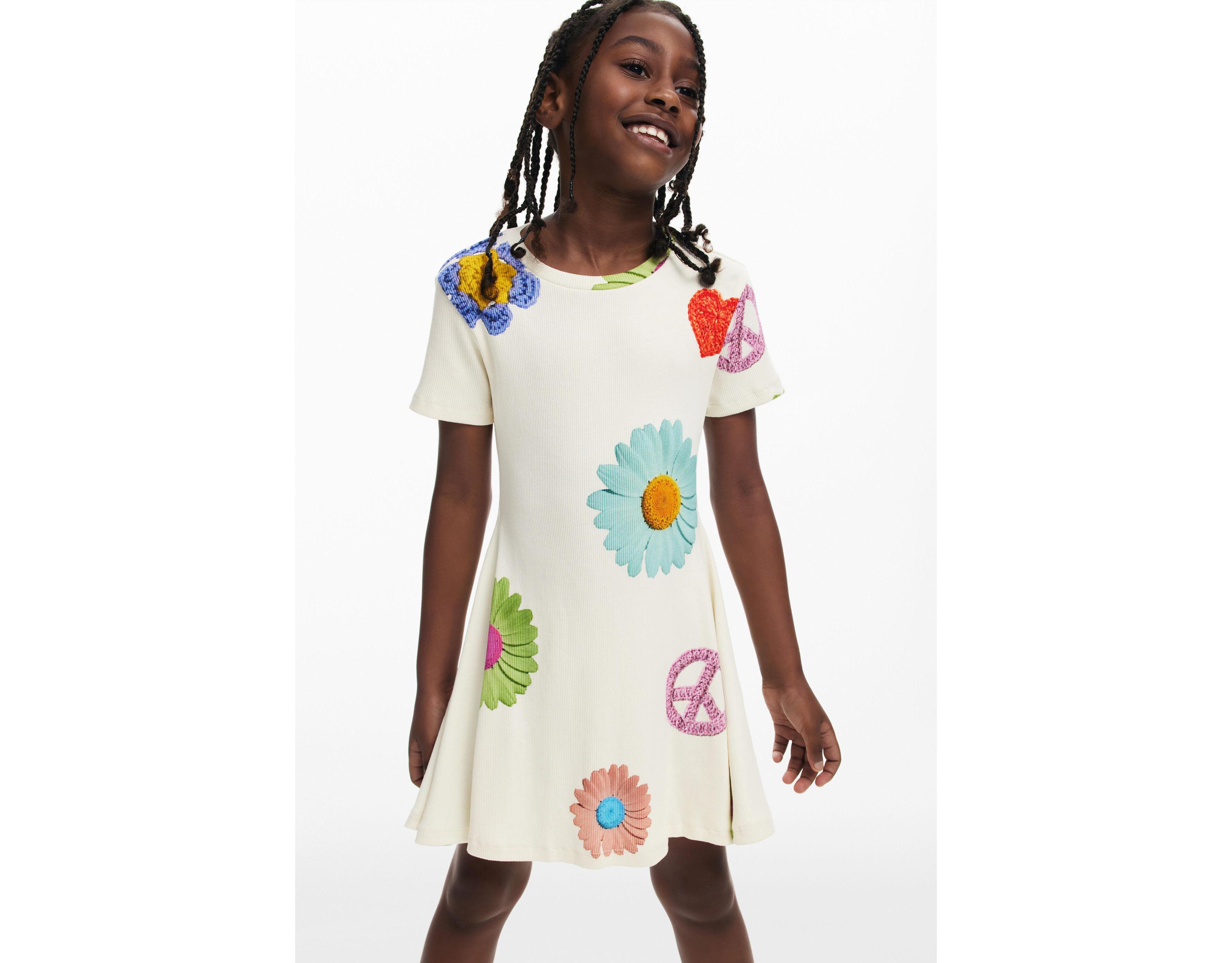 Desigual Girls Girls's Printed short dress