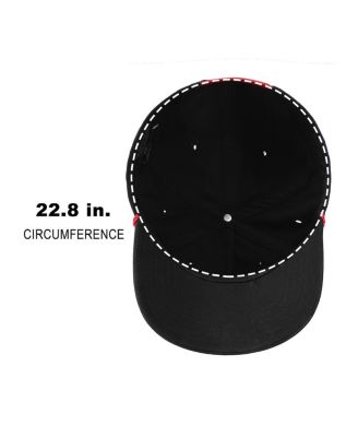 Men's Mickey Mouse Face Black Retro Grandpa Snapback Hat