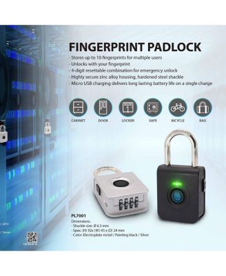 Dual Fingerprint Lock