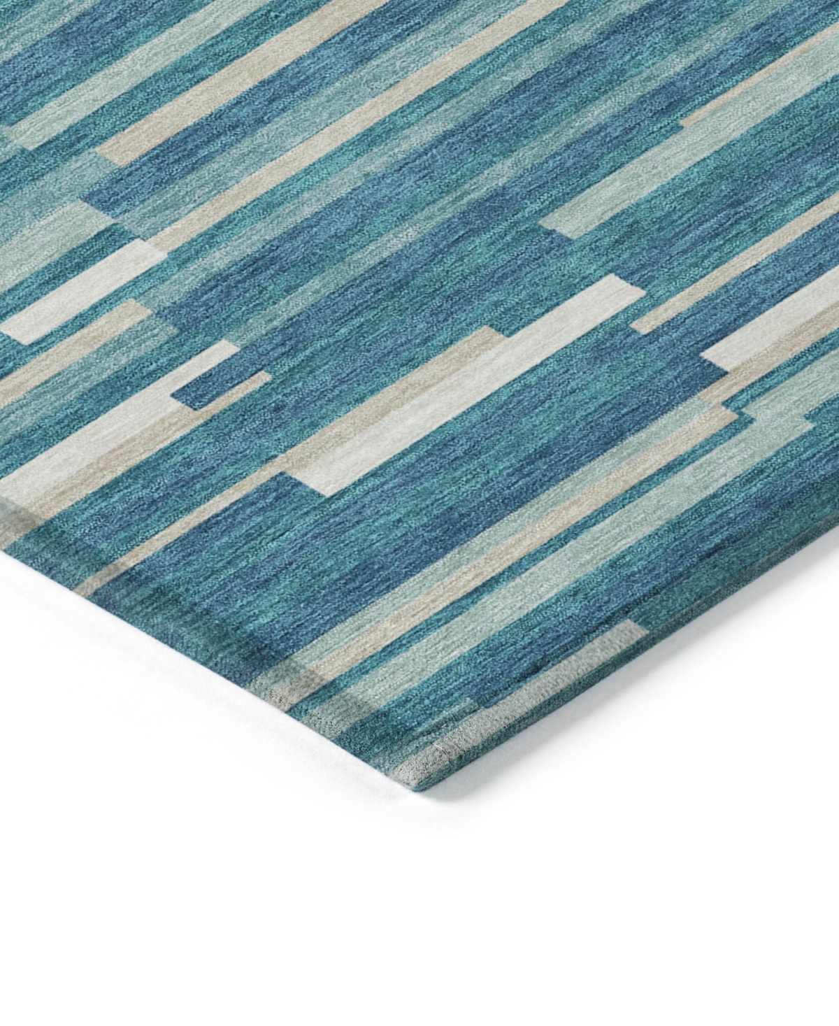 Addison Chantille Acn894 8'x10' Area Rug In Teal