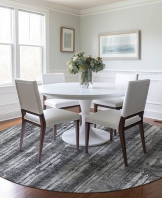 Addison Chantille Machine Washable ACN892 8'x8' Round Area Rug