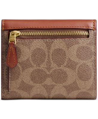 ★Coach★ Mila Small Flap Wallet CAT57 B4AWV Mila Small Flap Wallet With Horse And Carriage Print