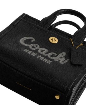 【COACH】Mini Leather Cargo Tote Bag 20 COACH Mini Leather Cargo Tote Bag 20 - Macy's