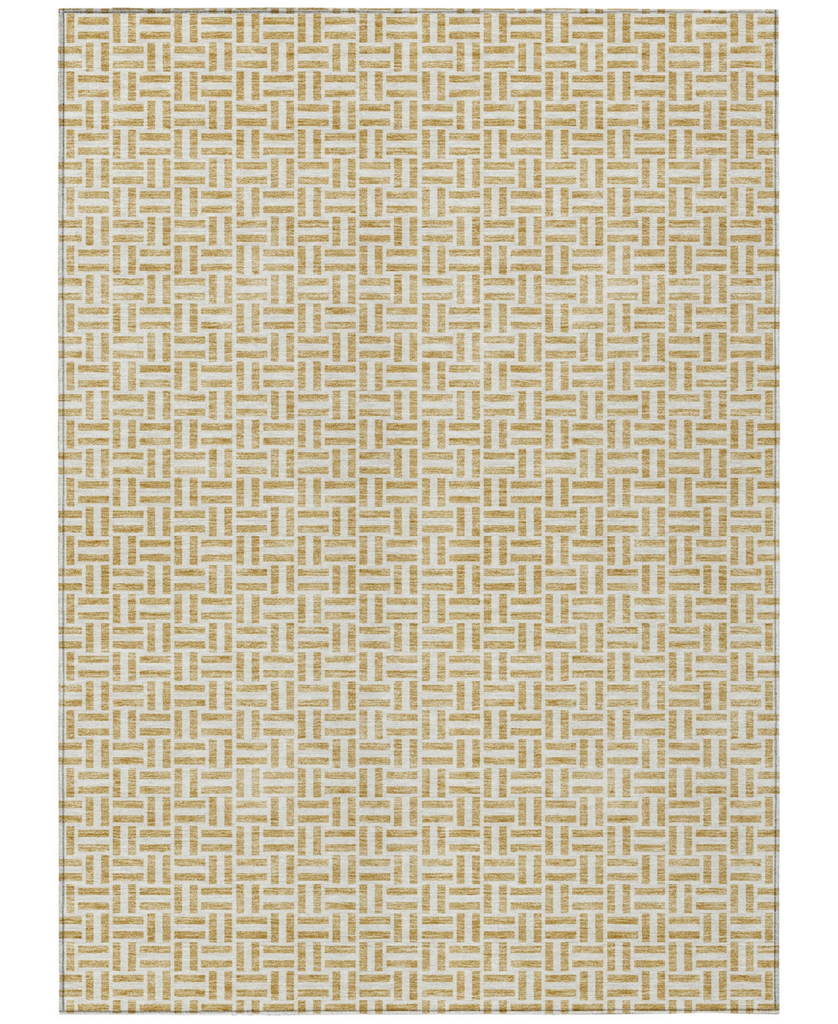 Addison Chantille Acn911 8'x10' Area Rug In Gold