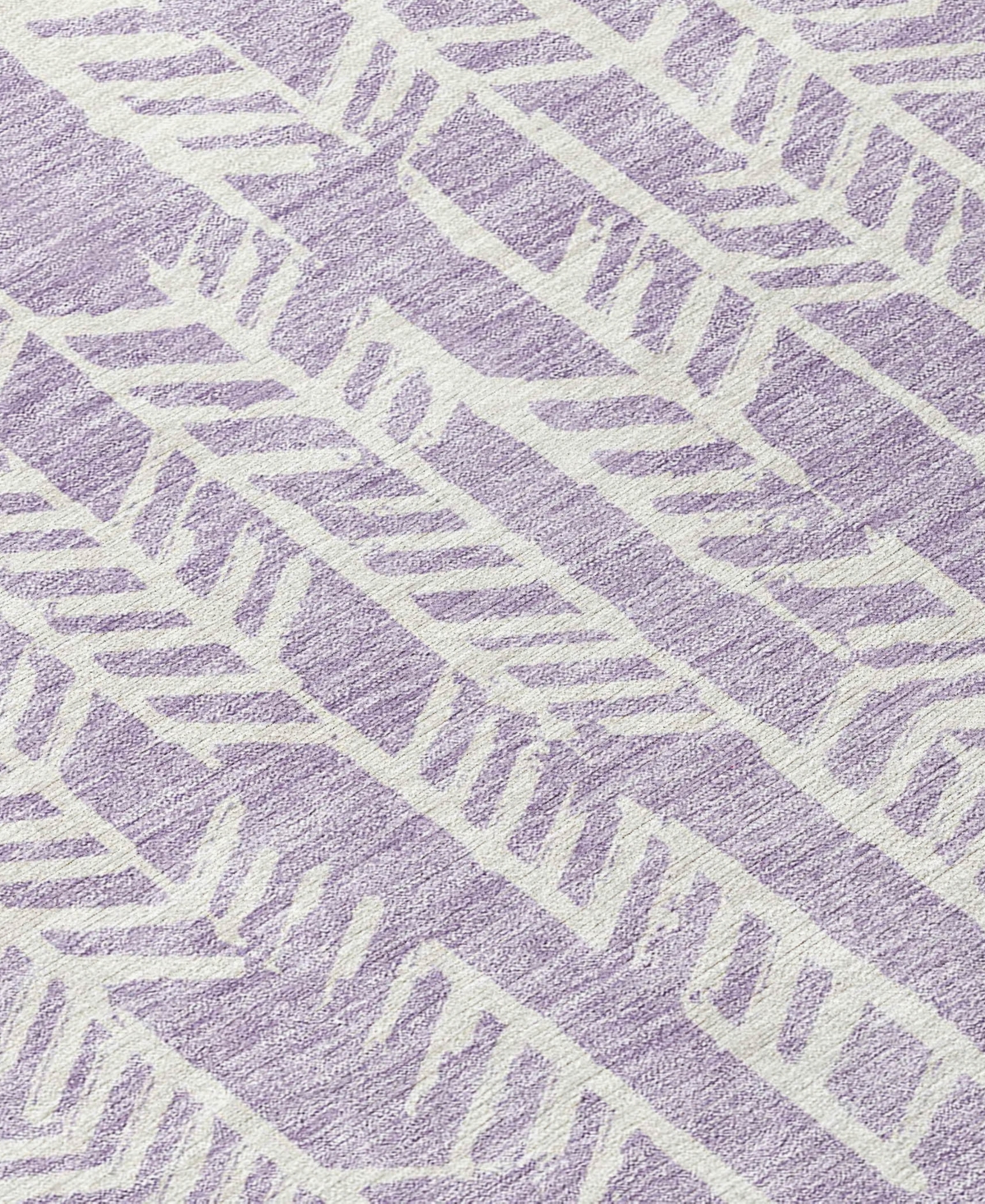 Addison Chantille Acn906 8'x10' Area Rug In Lavender