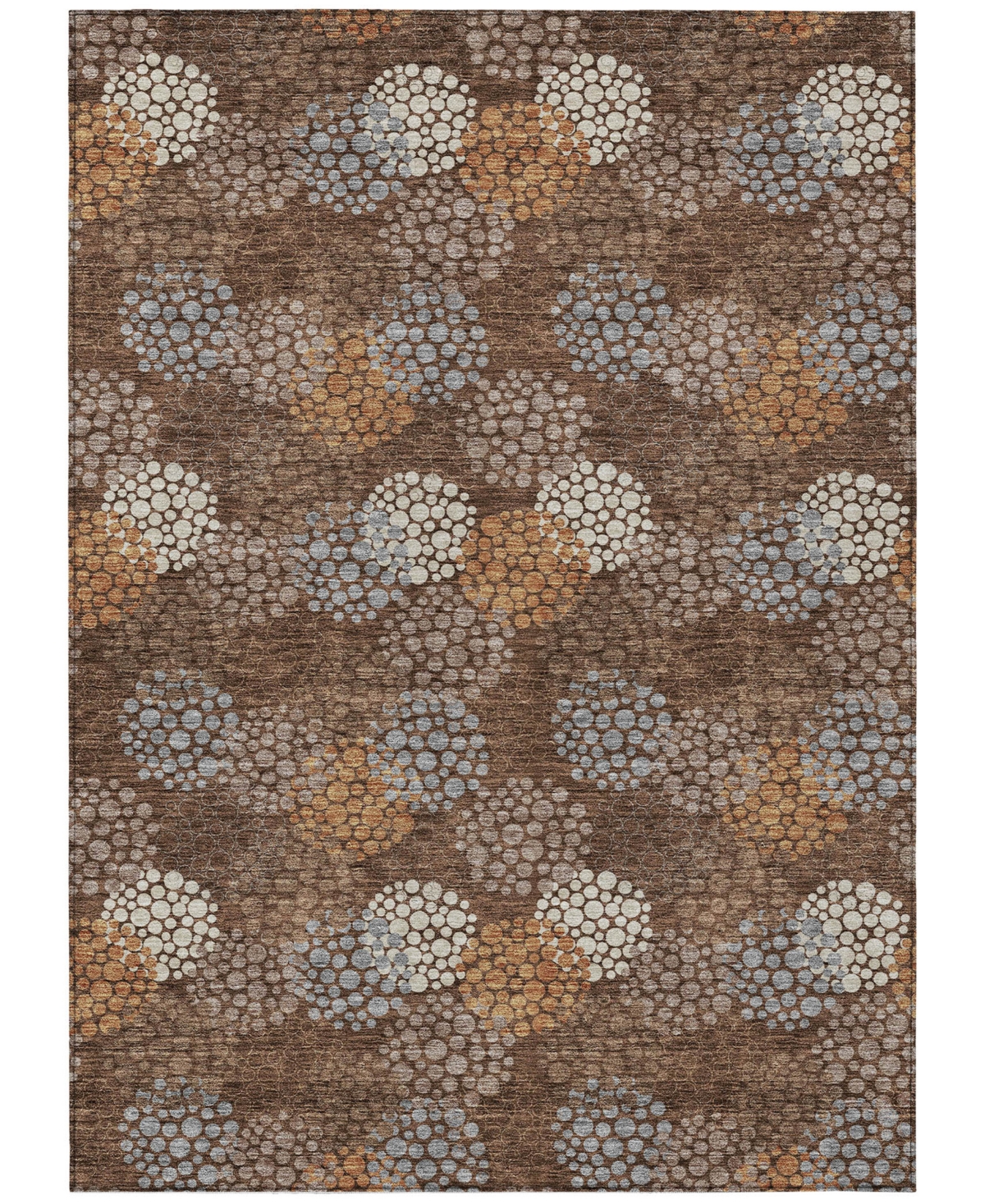 Addison Chantille Acn908 5'x7'6" Area Rug In Cocoa