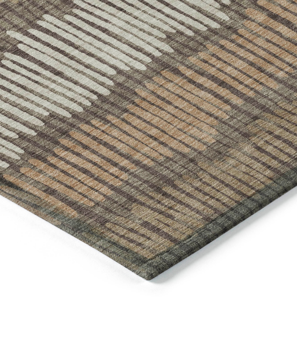 Addison Chantille Acn889 9'x12' Area Rug In Brown