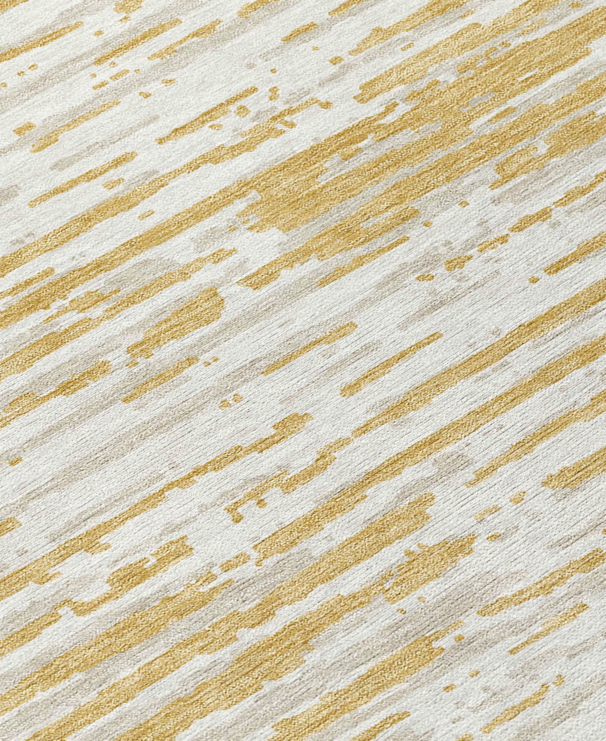 Addison Chantille Acn888 5'x7'6 Area Rug In Gold