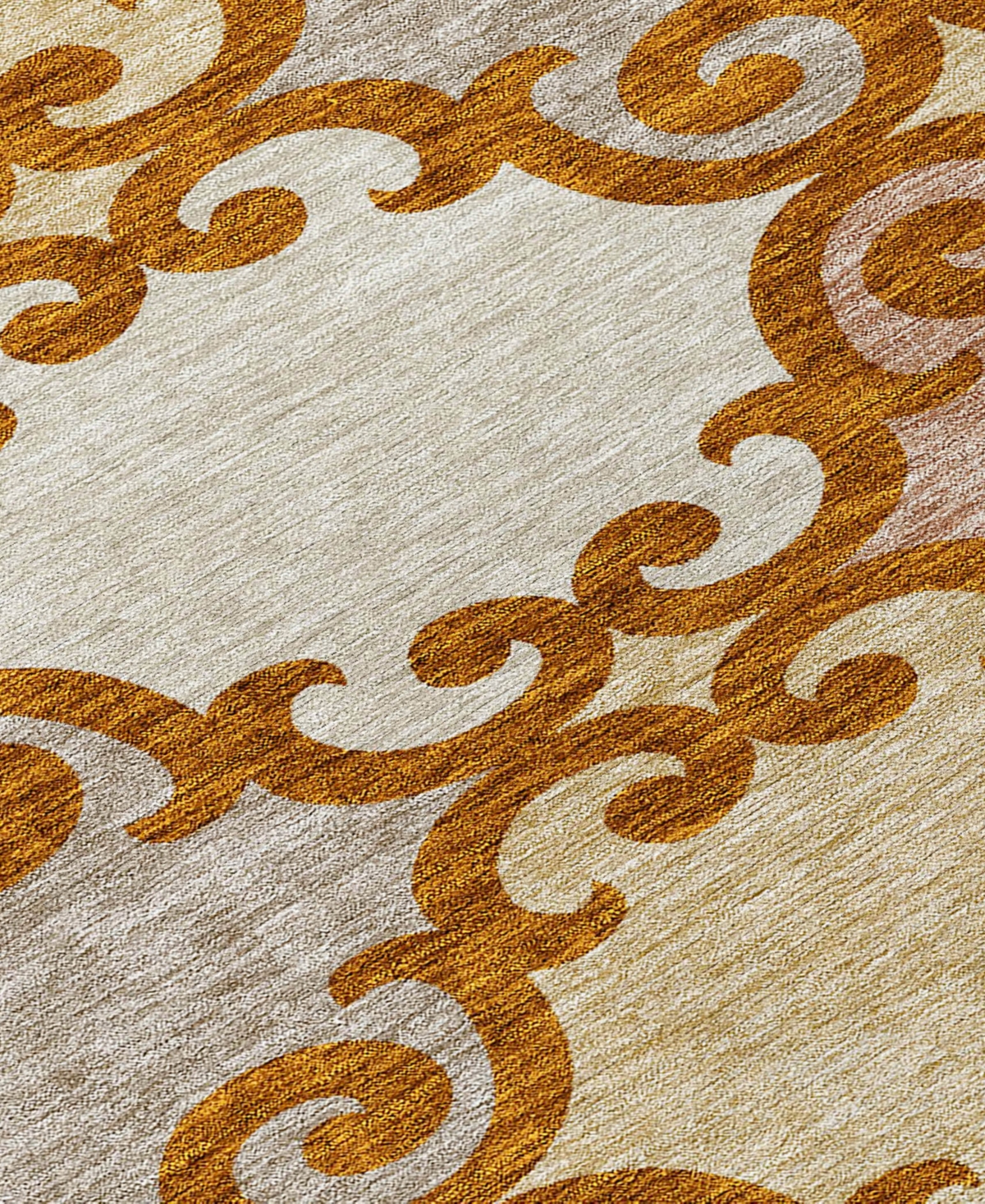 Addison Chantille Acn883 9'x12' Area Rug In Terracotta
