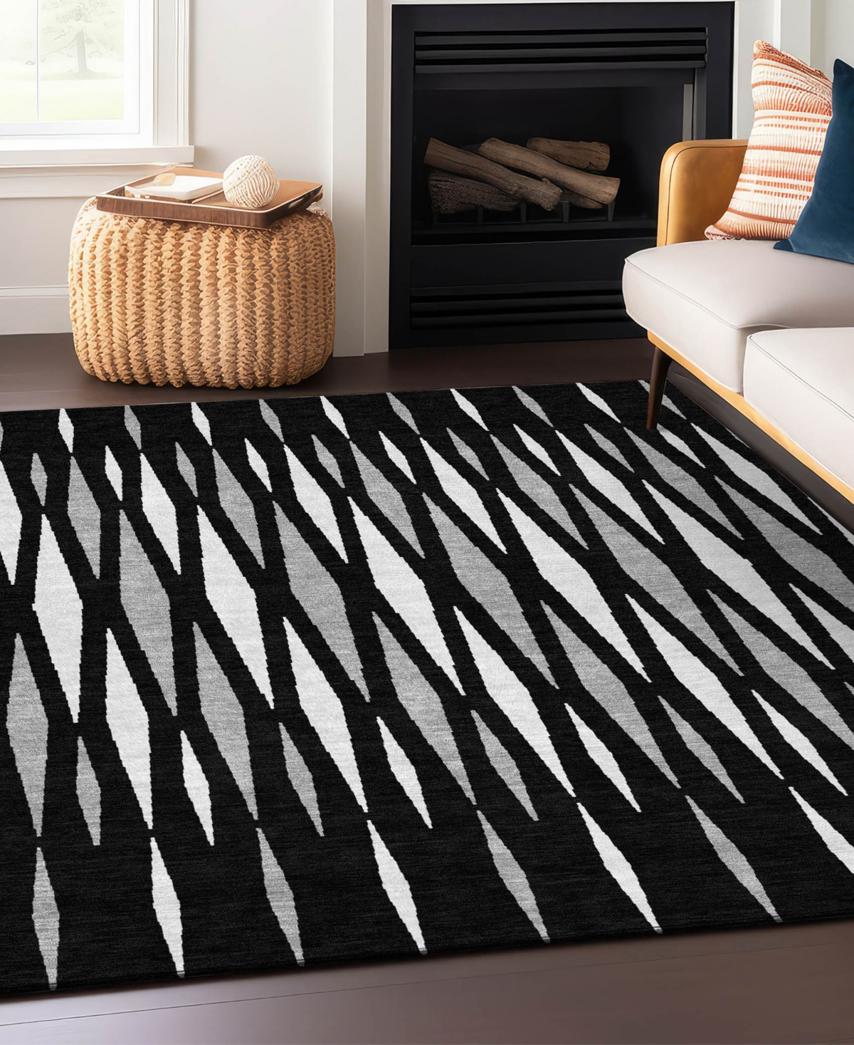 Addison Chantille Machine Washable ACN881 5'x7'6" Area Rug