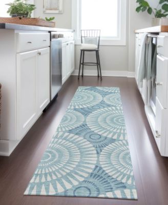 Chantille Machine Washable ACN877 2'3"x7'6" Runner Area Rug