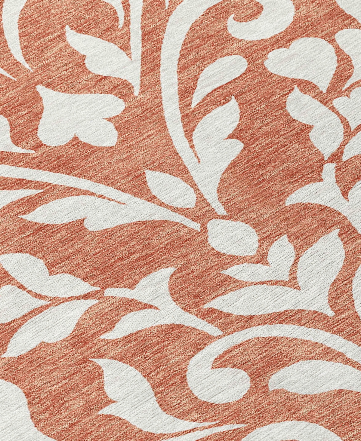 Addison Chantille Acn875 5'x7'6 Area Rug In Salmon