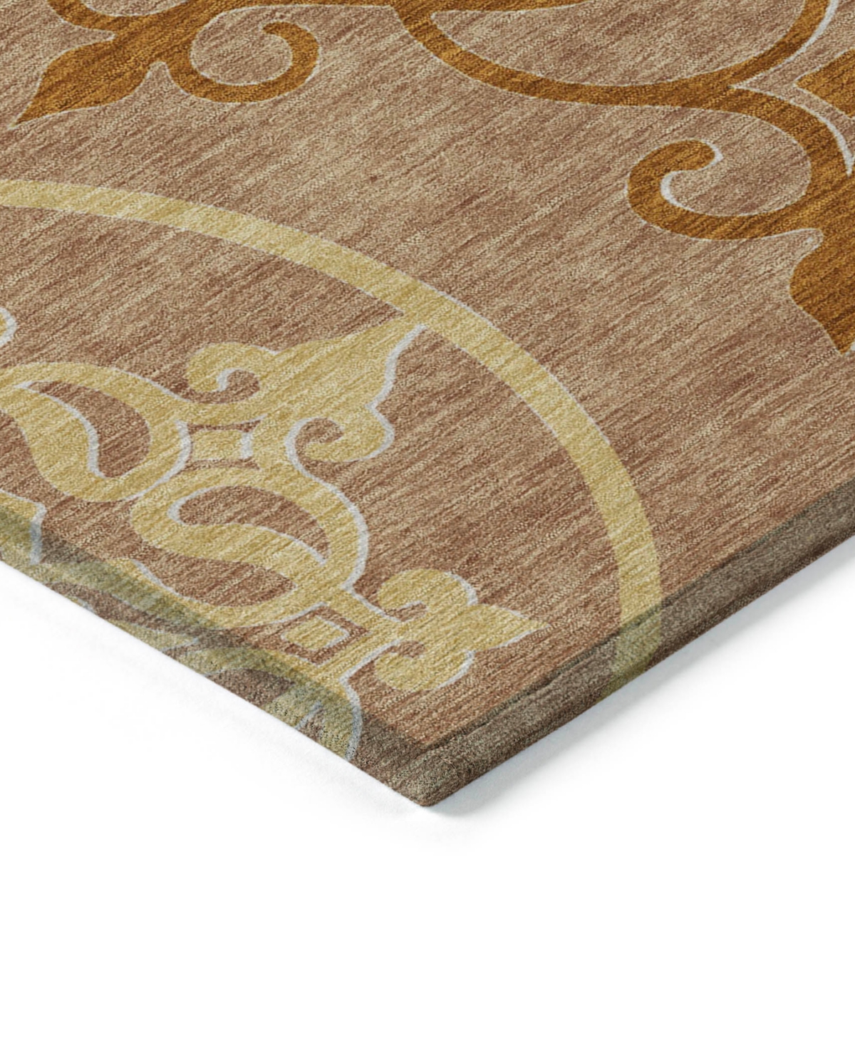 Addison Chantille Acn874 2'3"x7'6" Runner Area Rug In Terracotta