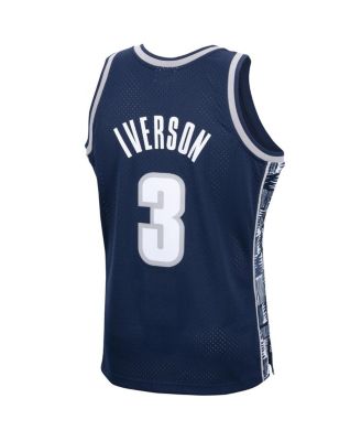 Men's Allen Iverson Georgetown Hoyas 1995-96 Swingman Replica Jersey