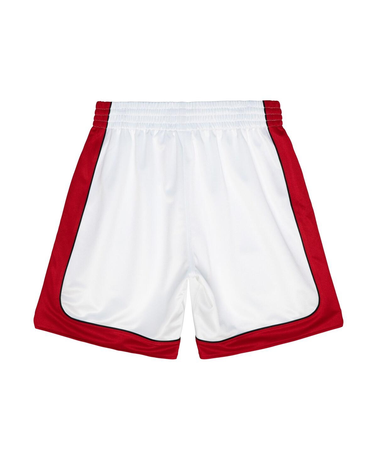 Mitchell & Ness Men's White Miami Heat 2005-06 Hardwood Classics Authentic Shorts In White