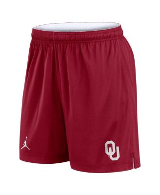 Men's White/Crimson Oklahoma Sooners Primetime Reversible Shorts