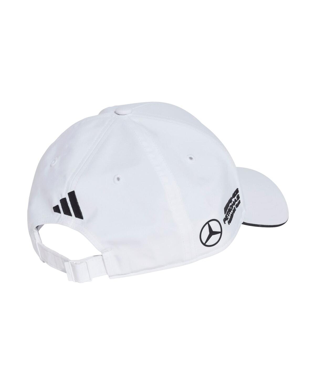 Shop Adidas Originals Women's White Mercedes-amg Petronas F1 Team Driver Wear Adjustable Hat