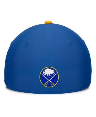 Men's Royal/Gold Buffalo Sabres Authentic Pro Rink Team Code Flex Hat