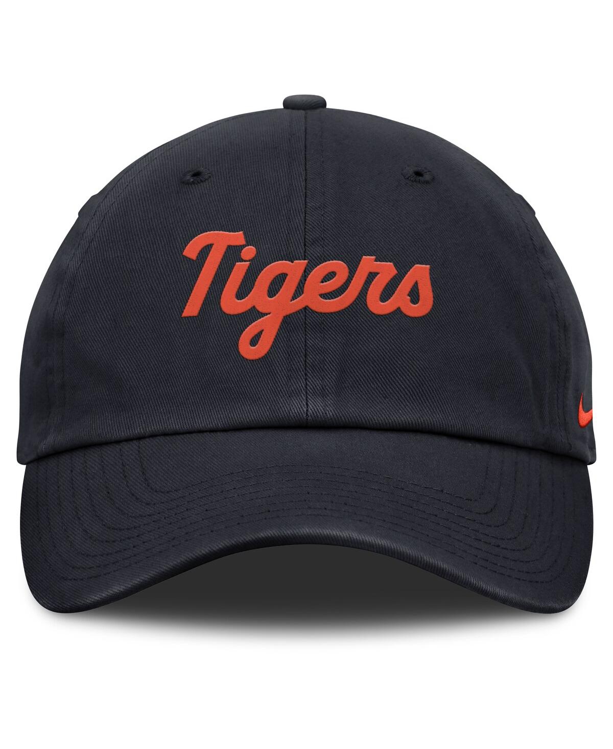 Nike Women's Navy Detroit Tigers Club Adjustable Hat In Navy