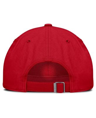 Women's Red Washington Nationals Club Adjustable Hat
