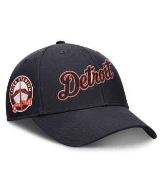Men's Navy Detroit Tigers Rise Gaberdine Adjustable Hat
