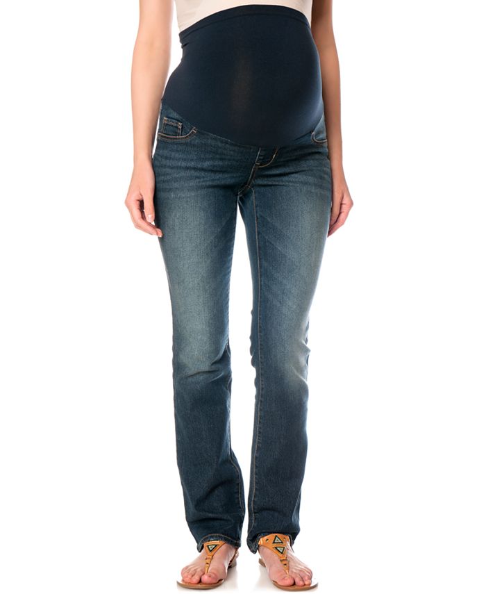 Motherhood Maternity Tall Secret Fit Belly® Straight Leg Maternity Jean Macy's