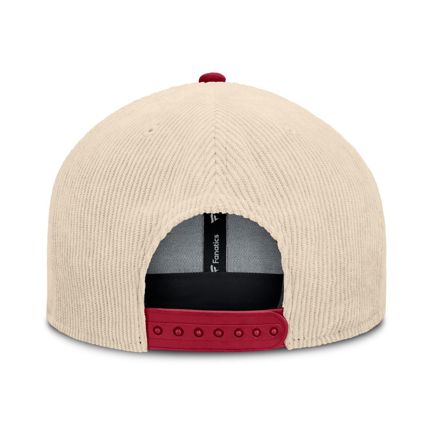Мужская кепка Fanatics Tan Arkansas Razorbacks Catcher Snapback Hat — фото 3