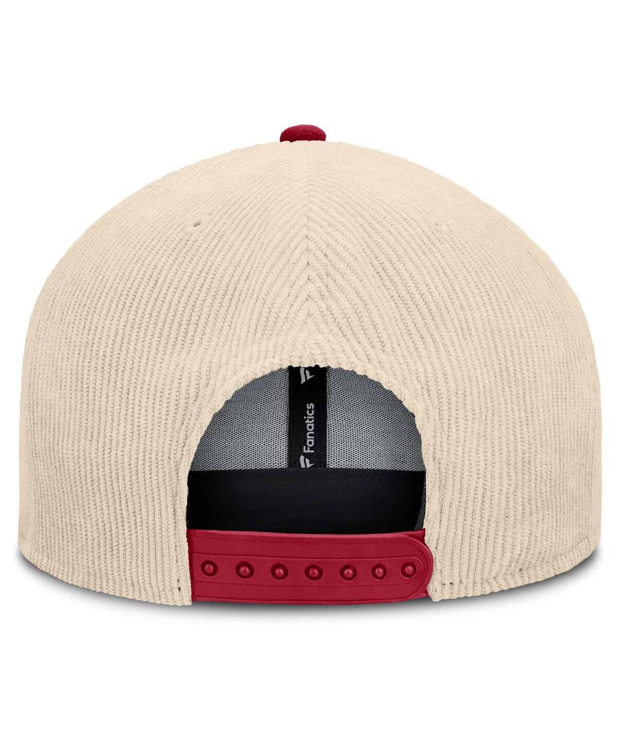 Fanatics Men's Tan Arkansas Razorbacks Catcher Snapback Hat In Tan