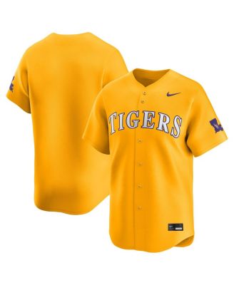 Nike - Men's Gold LSU Tigers College Limited Baseball Jersey