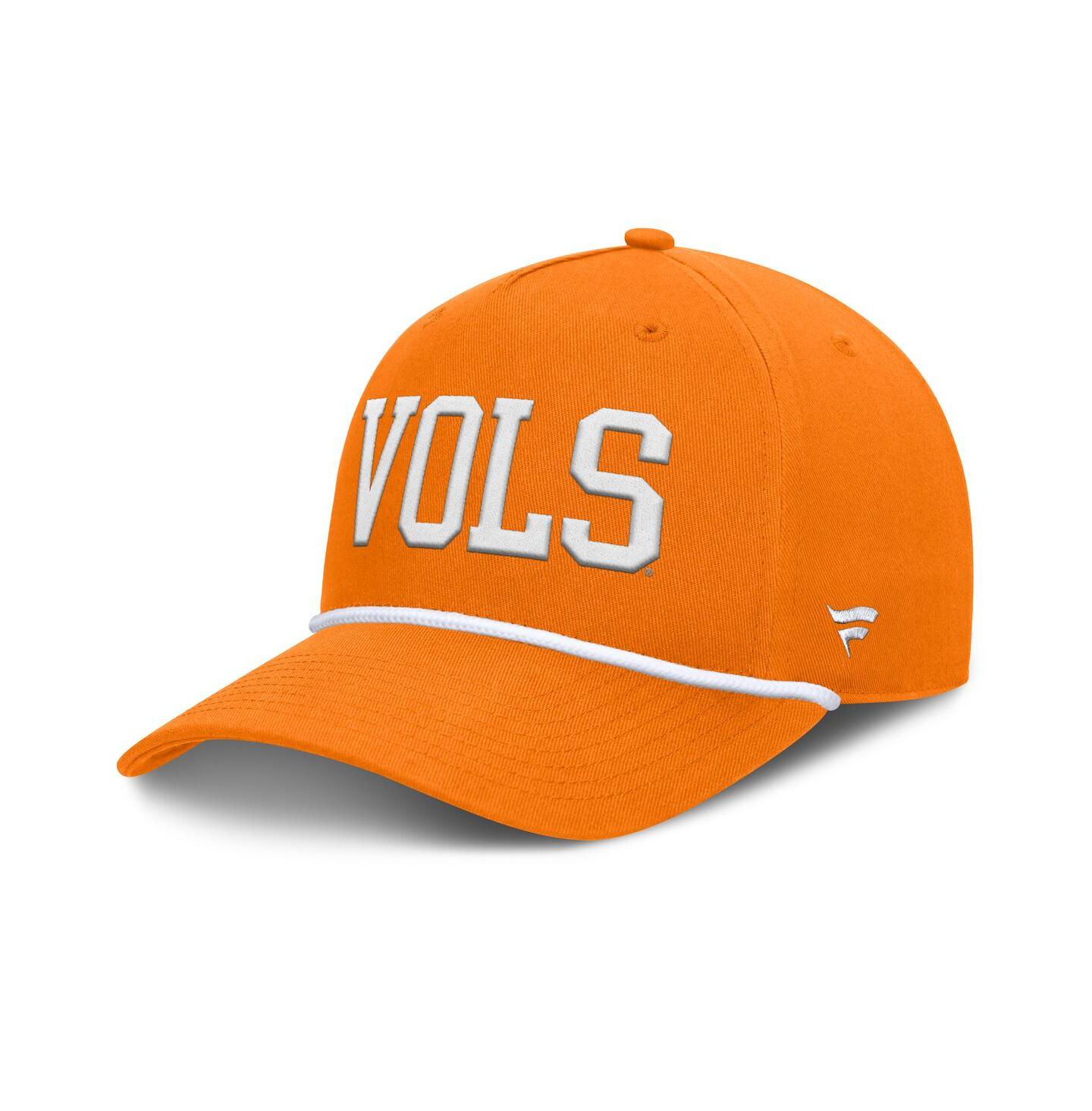 Мужская кепка Fanatics Tennessee Orange Tennessee Volunteers Foul Ball Rope Adjustable Hat — фото 1
