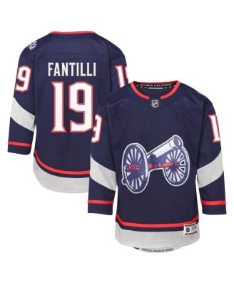 Outerstuff - Big Boys and Girls Adam Fantilli Navy Columbus Blue Jackets 2025 NHL Stadium Series Premier Player Jersey