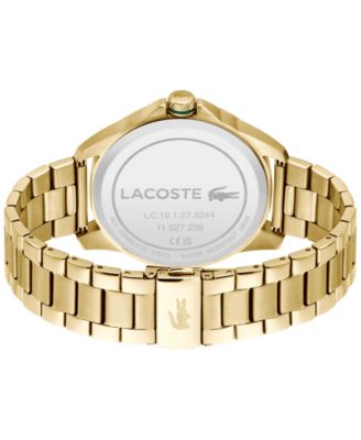 Men's Le Croc Gold Tone Stainless Steel Bracelet Watch, 43mm