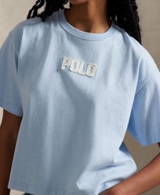 Women's Logo Cotton Jersey Crewneck Tee