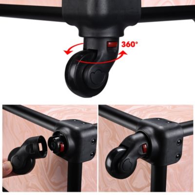 Rolling Makeup Train Case