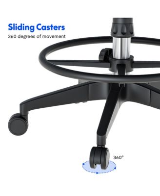 C2HB-Foam Ergonomic High-Back Office Chair, Black