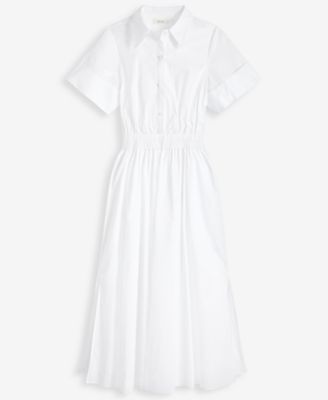 Women's Cotton Midi Shirtdress, Exclusively at Macy's