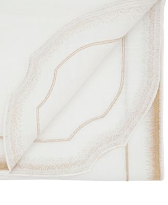 Elegant Embroidery Detail Table Runner, 16" x 70"